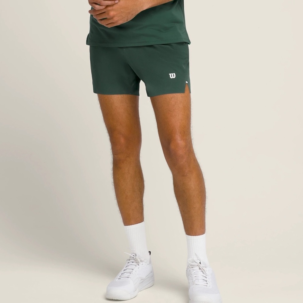 WILSON Tournament Pro 7 in Mens Tennis Shorts - Club Green/XL